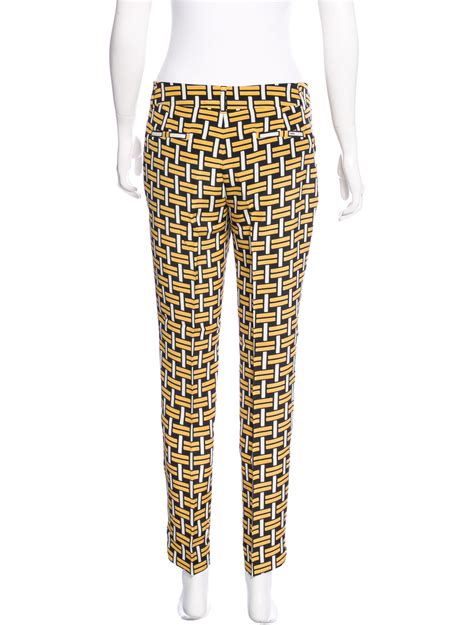 fendi print trousers